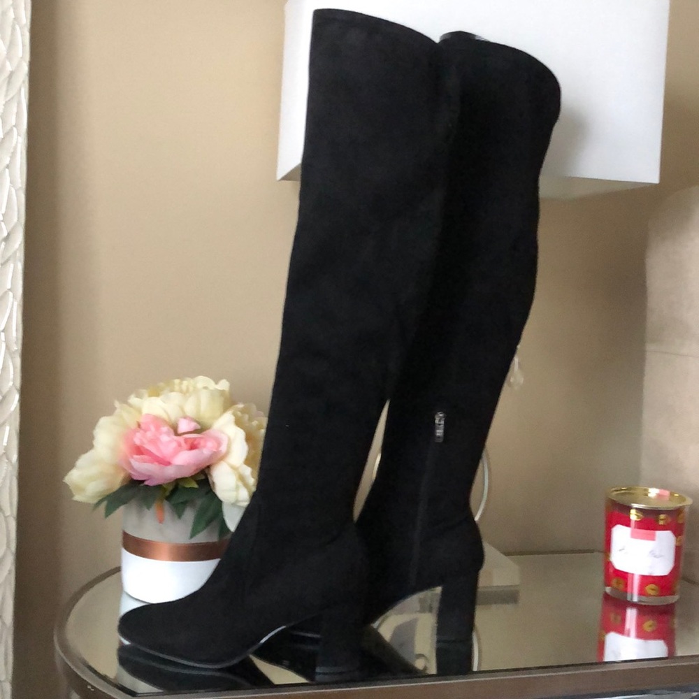 NEW Marc Fisher Knee high black Boots - Picture 3 of 15
